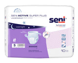 Seni Active Super Plus Pull-on Underwear, Small, 10 Count - 22" - 33"