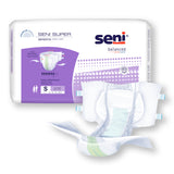 Unisex Adult Incontinence Brief Seni® Super Small Disposable Heavy Absorbency- 22"-31"