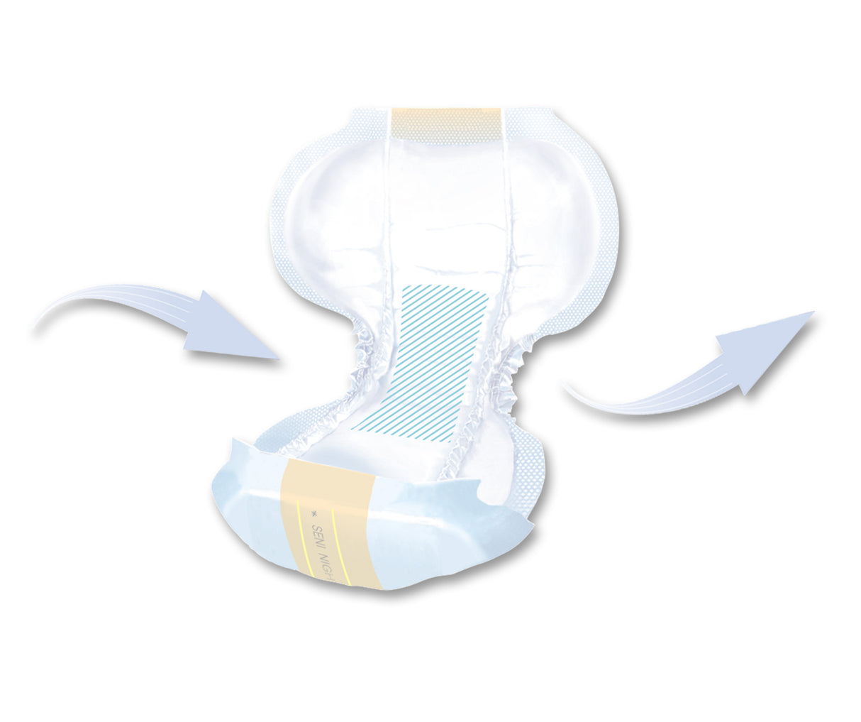 SENI DAY SHAPED PADS-  25"