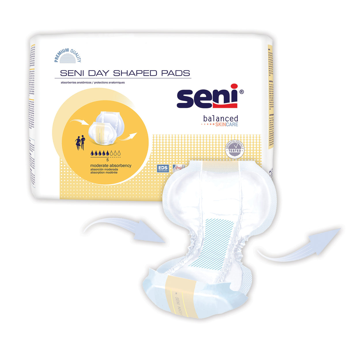 SENI DAY SHAPED PADS-  25"