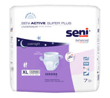 Seni Active Super Plus Pull-on Underwear, Extra Large, 7 Count - 47" - 63"
