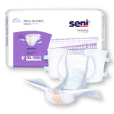 Unisex Adult Incontinence Brief Seni® Super X-Large Disposable Heavy Absorbency- 55"-67"