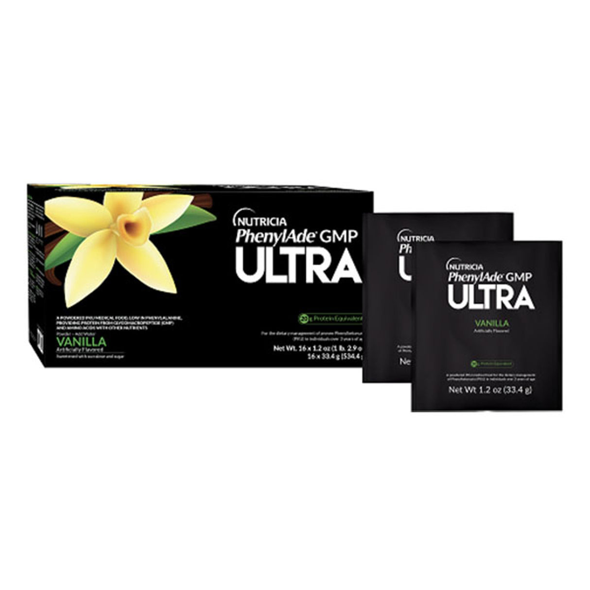 Phenylade Gmp Ultra, Vanilla Flavor, 33.3g Pouch