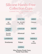 Zomee Hands Free Collection Cups