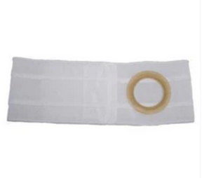 White rectangular medical adhesive bandage with transparent tape roll on top