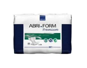 Abena Slip Premium Brief, Medium, 28" - 43", M1 Absorbency Level 1 - Replaces: Rb43061