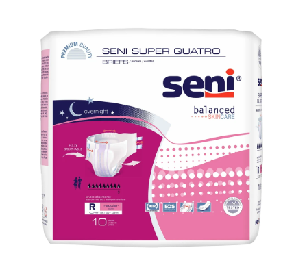 Seni Super Quatro Briefs, Regular - 40" - 50"