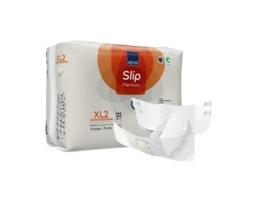 Abena Slip Premium Brief, X-large, 43" - 63", Xl2 Absorbency Level 2 - Replaces: Rb43069