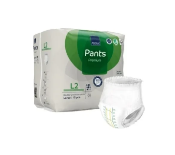 Abena Pants Premium Protective Underwear 39" - 55", Large - Absorbency Level 2 - Replaces: Rb41087