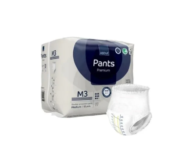 Abena Pants Premium Protective Underwear 31" - 43", Medium - Absorbency Level 3 - Replaces: Rb41085