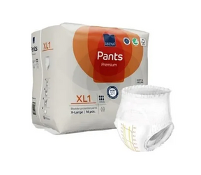 Adult incontinence pants XL1 pack with one disposable absorbent underwear shown