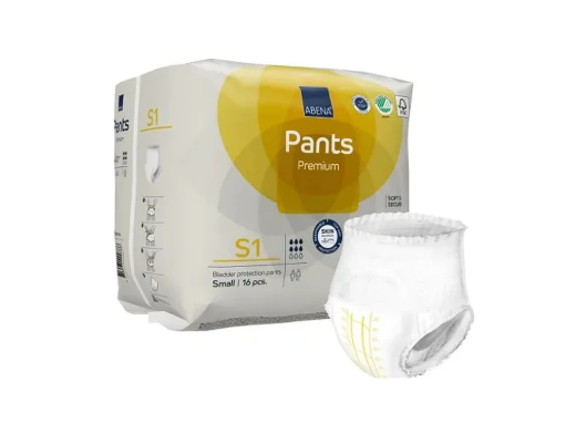 Abena Pants Premium Protective Underwear 24" - 35", Small - Absorbency Level 2 - Replaces: Rb41082