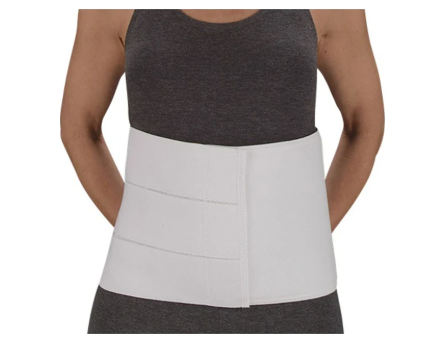 12" Abdominal Binder, 4-panel, 46"-62",med/large