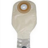 Ostomy bag with adhesive barrier for medical supply and home healthcare needs