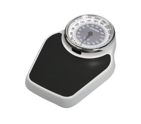Analog mechanical bathroom scale with large dial for home medical use