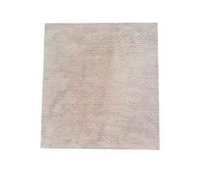 Sterile gauze pad for wound care and medical dressing on white background