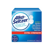 Alka-Seltzer Extra Strength effervescent tablets box for heartburn and upset stomach relief
