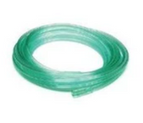 Coiled green oxygen supply tubing for medical and respiratory equipment