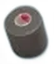 Black medical tape roll with red center for chronic care and home medical supplies