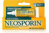 Neosporin original ointment 0.5 oz box and tube, antibacterial first aid antibiotic