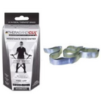 Theraband resistance exercise band with packaging, stretching fitness strap