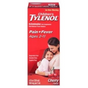 Children’s Tylenol Pain + Fever Cherry Flavor medicine box for ages 2-11, front view