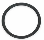 Black rubber O-ring gasket for medical device or equipment seal