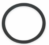 Black rubber O-ring gasket for medical device or equipment seal