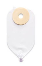 Ostomy bag with adhesive barrier for medical supply and home healthcare needs