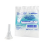 Silicone male external catheter and packaging for medical supply home delivery