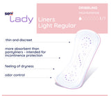 SENI LADY LINERS LIGHT REGULAR-7.3"