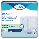 TENA ProSkin Super Incontinence Brief, Heavy Absorbency, Unisex, Medium