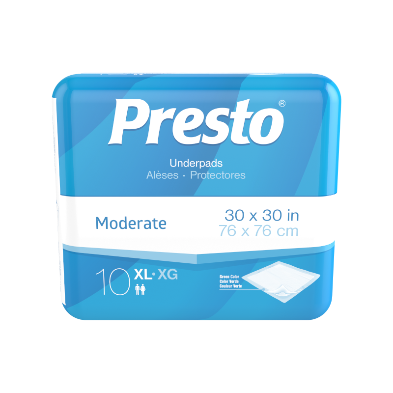 Presto Moderate Underpad 30" X 30"