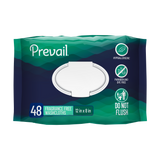 Prevail Adult Personal Wipes, Unscented, Soft-pack with pull-open-lid