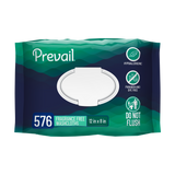 Prevail Adult Personal Wipes, Unscented, Soft-pack with pull-open-lid