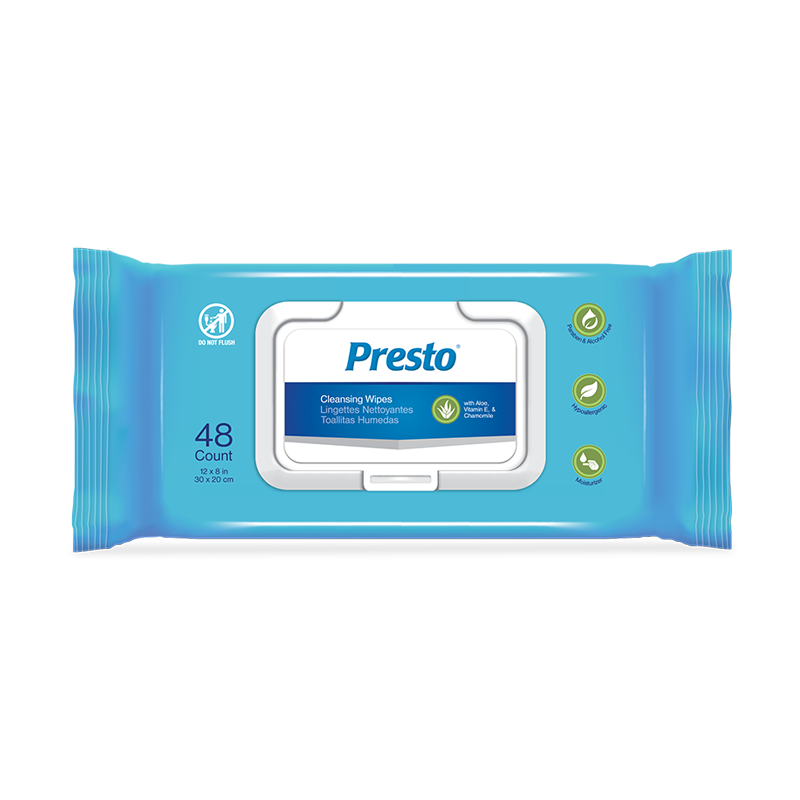 Presto Disposable Adult Washcloth