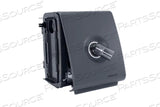 CPAP machine humidifier chamber replacement part with hose port, close-up view