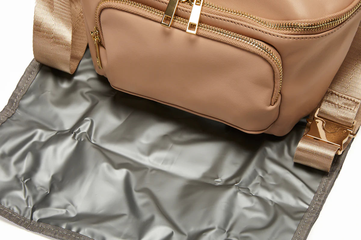 Zomee Crossbody Bag, Dusty Pink