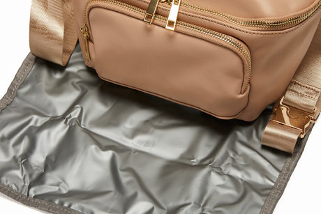 Zomee Crossbody Bag, Dusty Pink