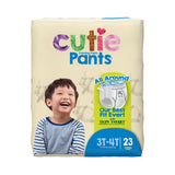 Cutie Pants for Boys Refastenable Training Pants, Hypoallergenic with Skin Smart, 3T-4T
