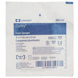 Covidien Curity cover sponges sterile medical gauze 4x3 packaging front