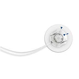 Infusion set medical device with adhesive pad and tubing for chronic care