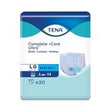TENA Complete Care Ultra large briefs package, 20-count, adult incontinence product