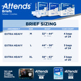 DDP20 - Attends Brief, Extra Heavy Absorbency, Medium