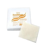 Sterile white alginate wound dressing pad and packaging for wound care