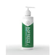 Biofreeze pain relief gel pump bottle with green and white label on white background
