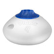 White and blue Vicks steam inhaler for home respiratory relief and sinus care