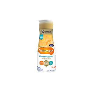 Nutramigen hypoallergenic baby formula ready-to-feed bottle for infants, 32 fl oz