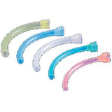 Assorted disposable airway tubes in various colors and sizes for medical use