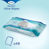 TENA ProSkin Ultra Wipes, Scented, 7.9" x 12.5"